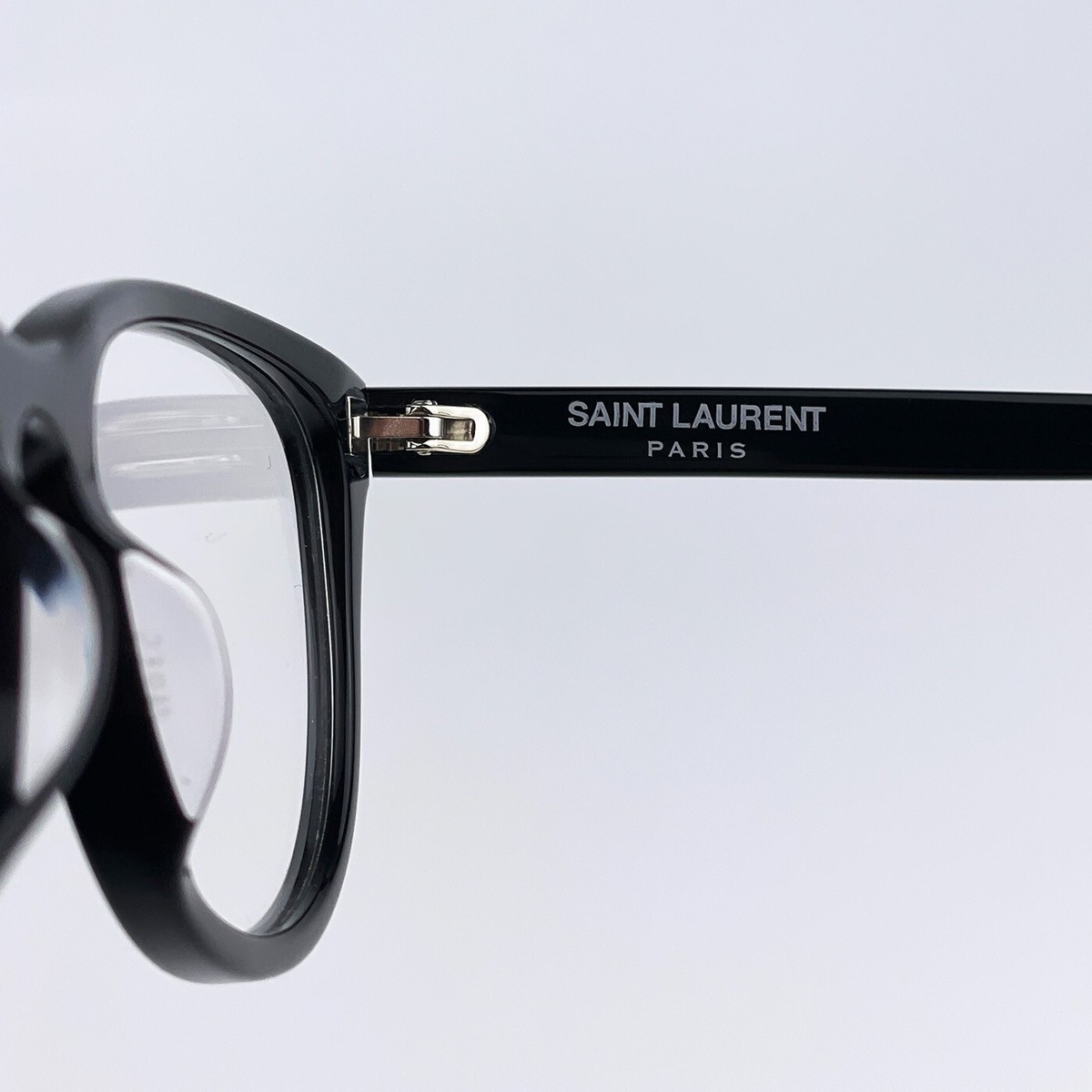 Saint Laurent Women AUTHENTIC Eyeglasses Shiny Black Demo  display picture 3
