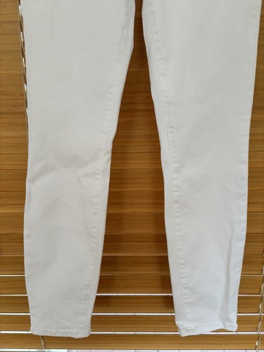 L'AGENCE Women's NWD Size 27 White Margot High Rise Skinny Stretch Cropped Jeans - Picture 6 of 22