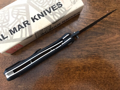 レスタ マレット エマニュエル・セジョルネ モデル MTES01R 馬國森 Al Mar Mini Sere 2000 Folding Knife VG-10 Blade G10
