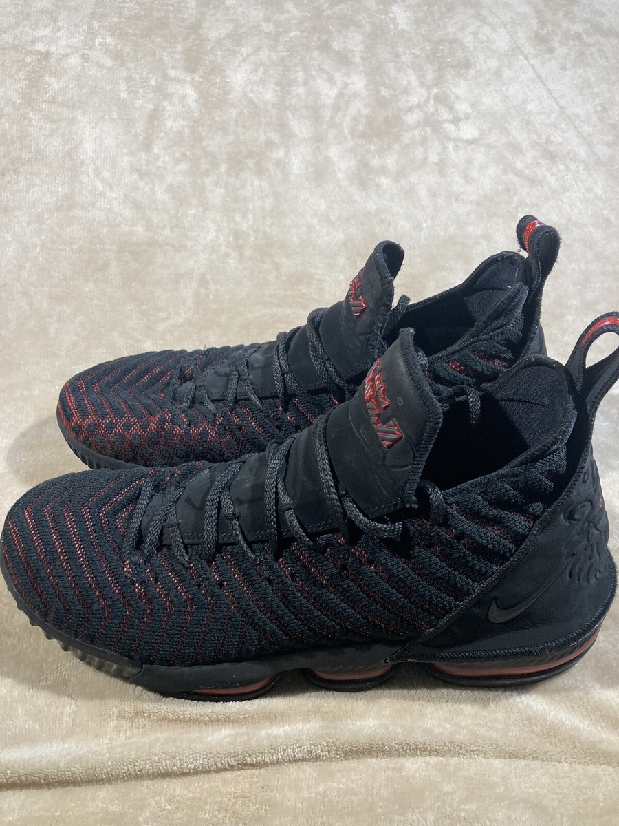 Nike Lebron 16 Fresh Bred Red/Black A02588 002 Mens Sz 13 2018 | eBay
