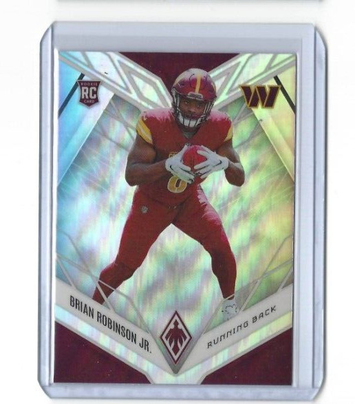 2022 Panini Phoenix BRIAN ROBINSON JR Rookie Silver Parallel SP RC #127