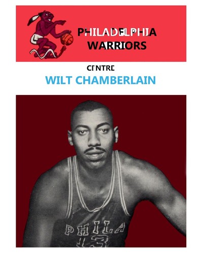 Upper Deck Wilt Chamberlain Figurine Historical Beginnings NBA