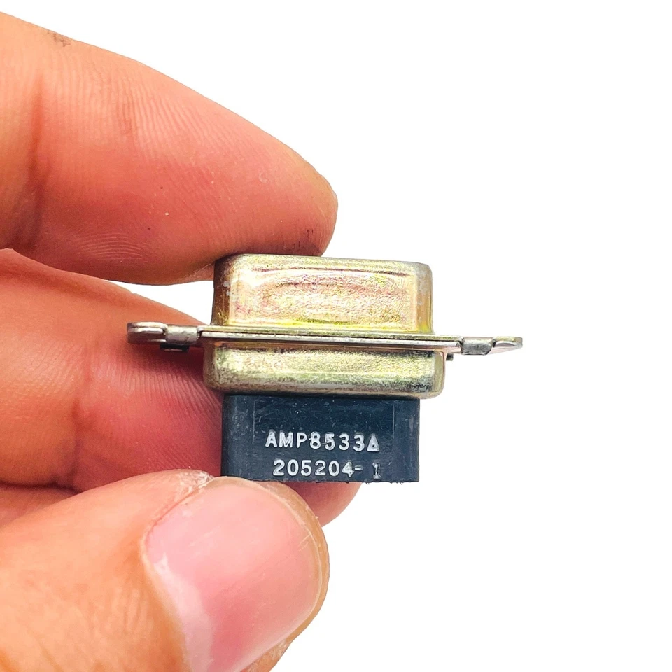 2 pcs Assorted TE Connectivity AMP 205204-1 D-Sub Connector 9 Position - Image 3 of 4