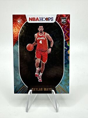 2020 Panini NBA Hoops Teal Explosion Skylar Mays #243