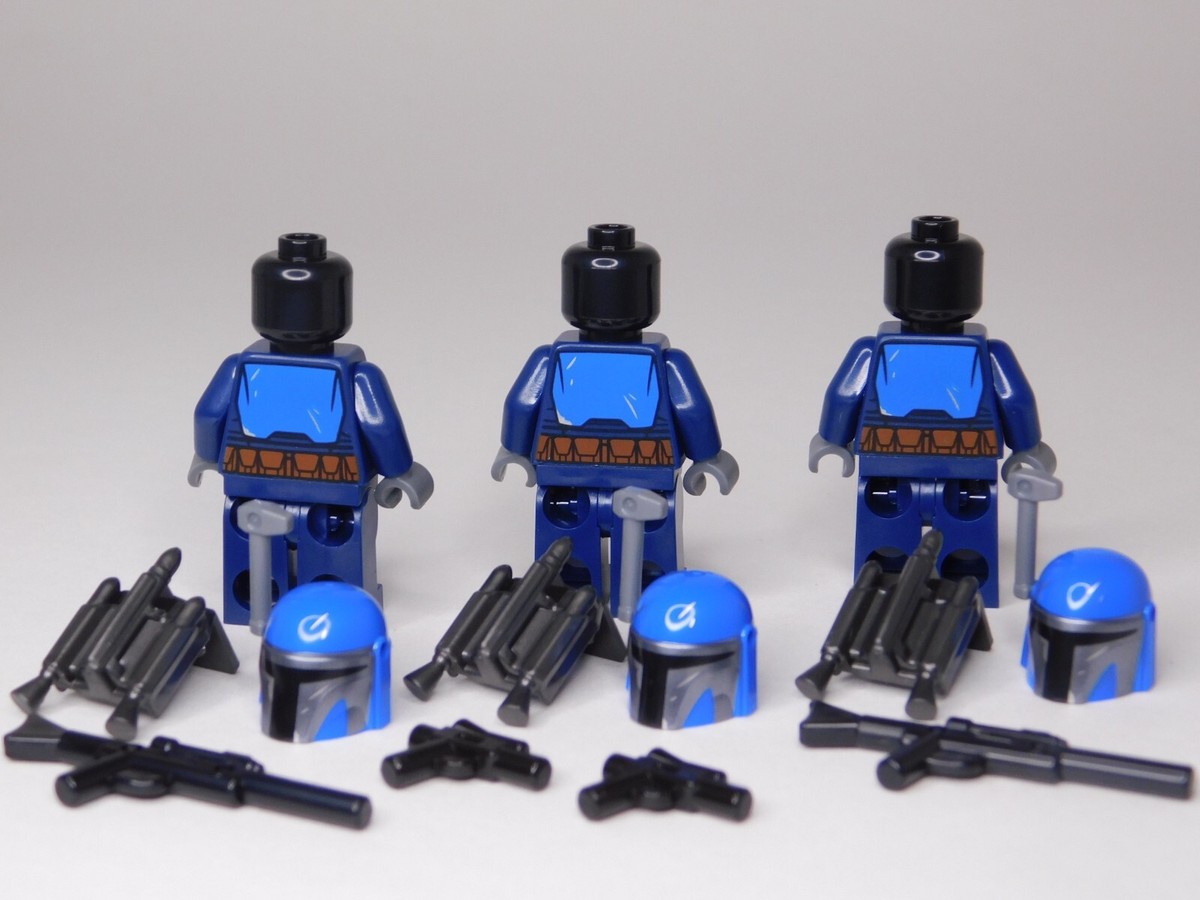 LEGO Star Wars Mandalorian (Male) Warriors Minifigures + Extras