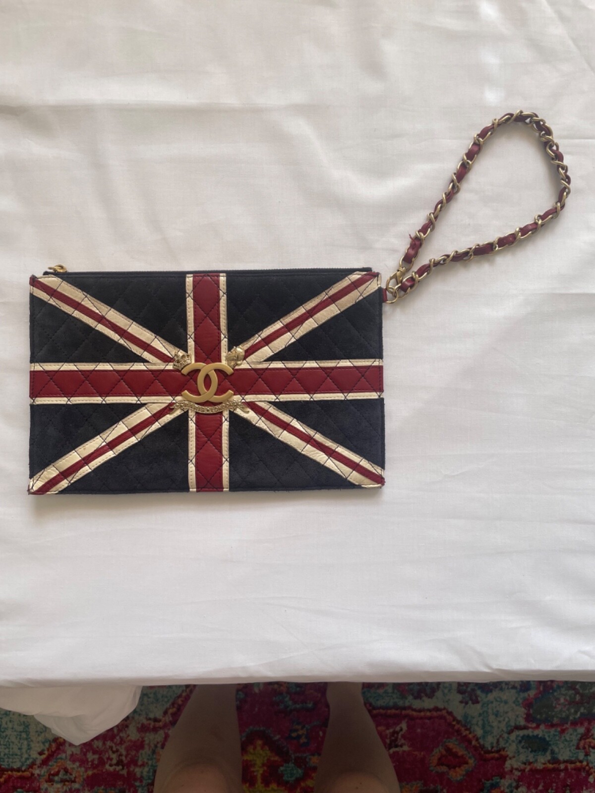Chanel Union Jack Clutch Bag image 3