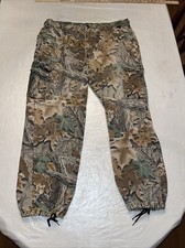vtg 80s Walls Advantage mens XL MADE IN USA camo cargo DOUBLE KNEE pants hunting