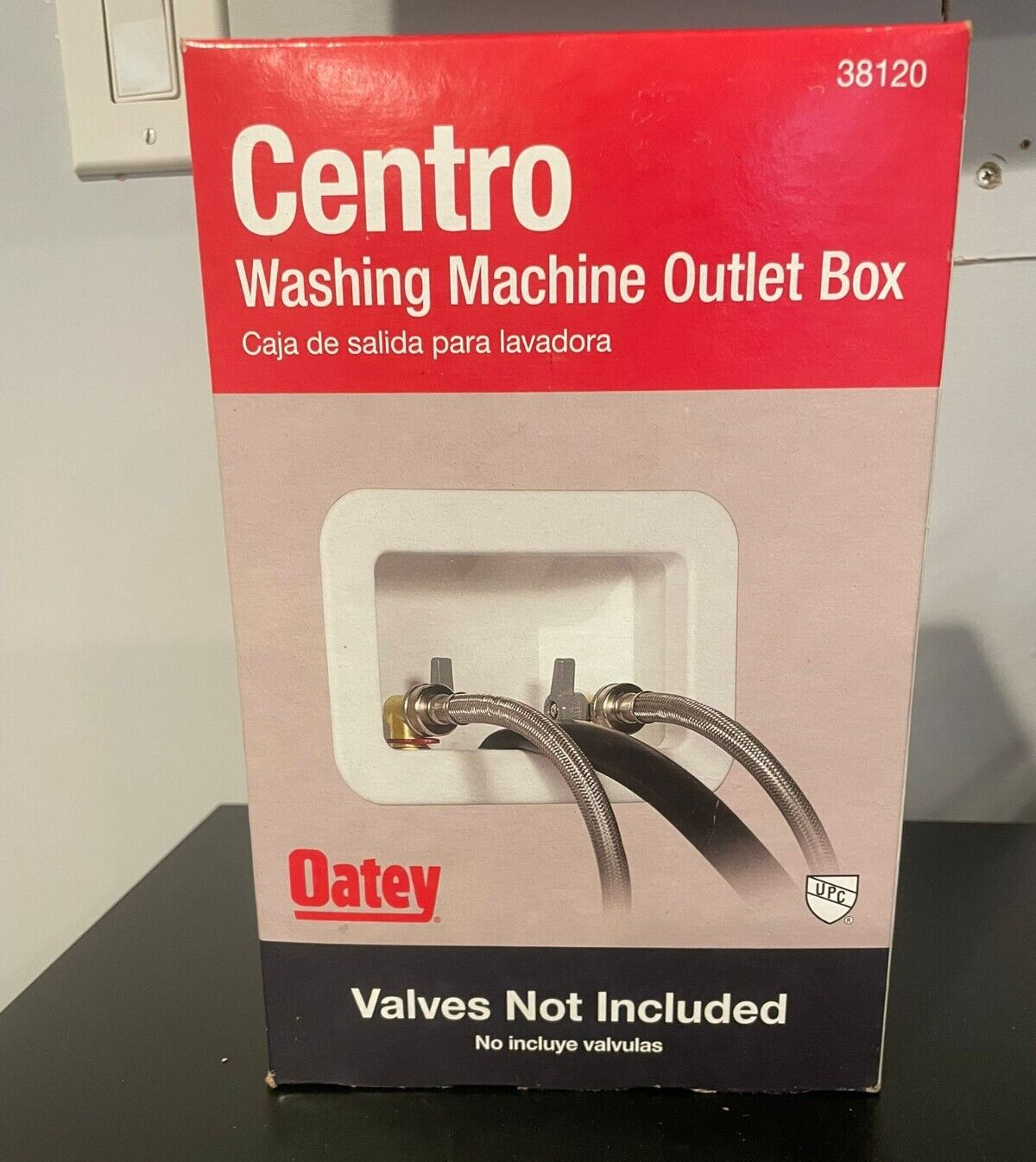 Centro II 3-1/2 in Center Drain Washing Machine Outlet Box 38120