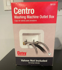 Center Drain Washing Machine Outlet Box 38120 Centro II 3-1/2 in.