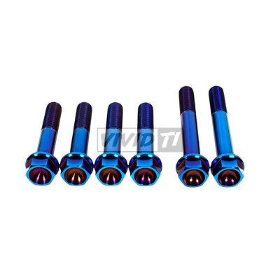VividTi - Acura Honda K Series Titanium Transmission to Engine Bolt Kit!
