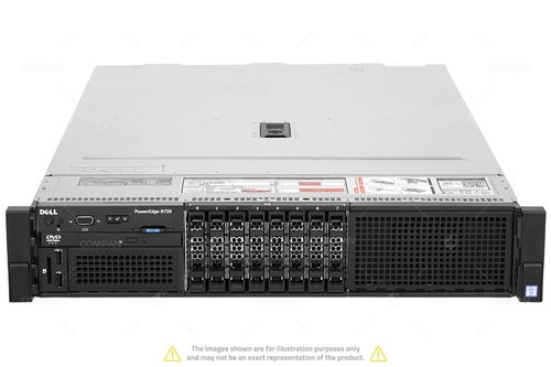 Dell PowerEdge R730 8SFF 2x Xeon E5-2680 V4 64 GB RAM Rails - Photo 2/10