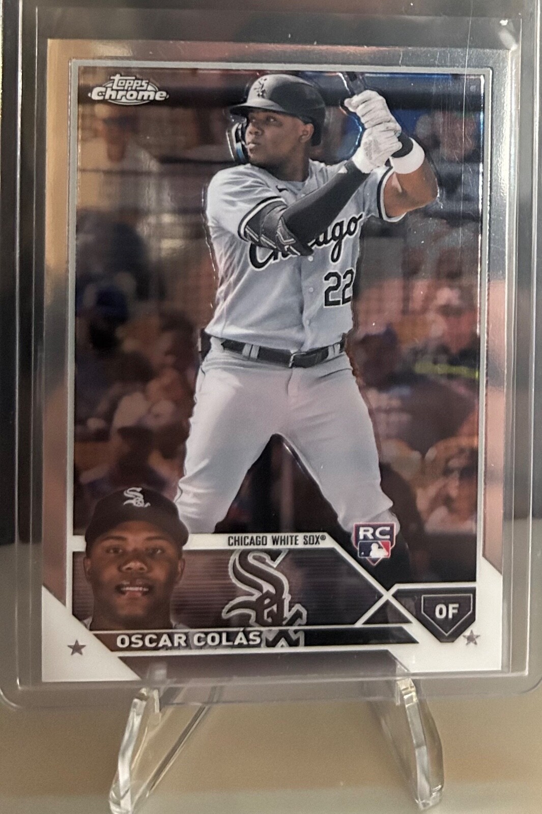 Oscar Colas 2023 Topps Chrome RC #145 Chicago White Sox