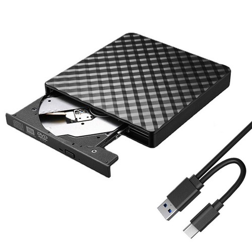 Slim External CD DVD RW Drive USB 3.0 Writer Burner Player For Laptop Computer - 第 1/9 張圖片