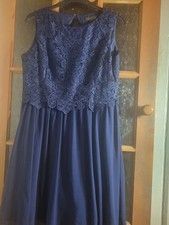 Brand New Lacey Navy Dress Size 16