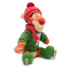 Disney Store Europe Tigger Ice Skating Plush Doll - Winnie the Pooh