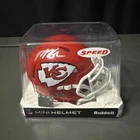 Marquez Valdes-Scantling Signed Kansas City Chiefs Mini Helmet. Dual JSA/PIA COA
