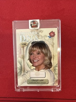 2024 HISTORIC AUTOGRAPHS PRIME CHERYL LADD HISTORIC DNA HAIR SAMPLE #1/4