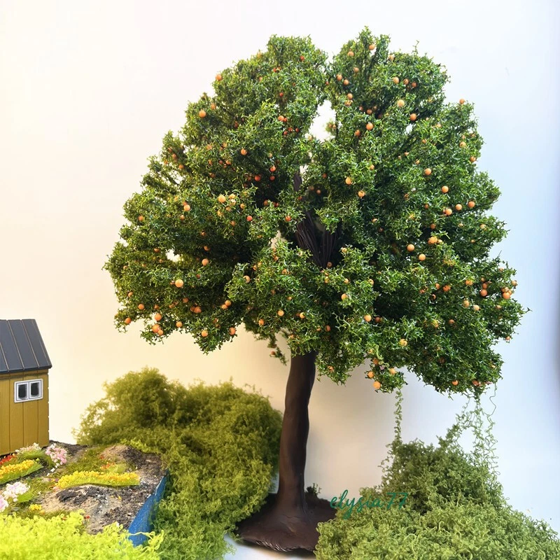 HO/OO Scale Miniatures Fruit Trees Landscape Farm Plants Railway Scenery Model - Image 3 of 4