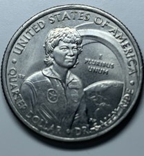 2022 D Dr. Sally Ride Quarter. Circulated From US Mint roll.