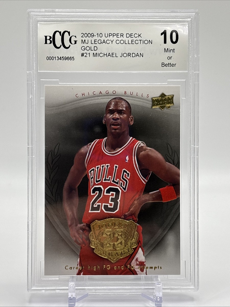 コレクション Michael Jordan 2009-10 UD Jordan Legacy Collection Gold Michael Jordan #21 BCCG