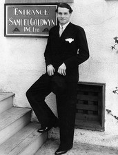 Laurence Olivier British star shown at the Samuel Goldwyn Studios Old Photo