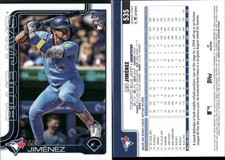 ⚾️ 2025 Topps Series 2 - Leo Jimenez RC Blue Jays #535