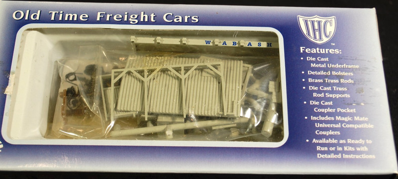 NIB IHC Old Time Wabash Blacksmith Car Kit HO 1:87 Scale