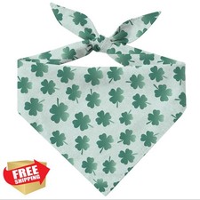 St. Patrick's Day Dog Bandana Shamrock Puppy Pet Irish Gifts