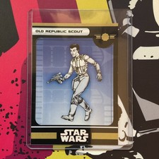 WOTC Star Wars Miniatures LOTF Old Republic Scout 3/60 Orphan Card
