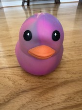 New TikTok Viral Squeeezy Jumbo Squishy Duck Tie-dye Sensory Toy-Sunny Days