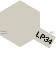 TAM82134 Tamiya Lacquer Paint LP-34 Light Gray 10ml 1/3 fl oz 