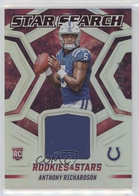 2023 Rookies & Stars Star Search Longevity /399 Anthony Richardson RC 1k3z
