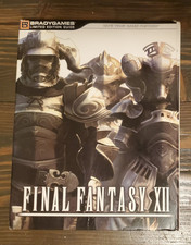 Brady Games Final Fantasy XII Limited Edition Strategy Guide  Art Book NO MAP