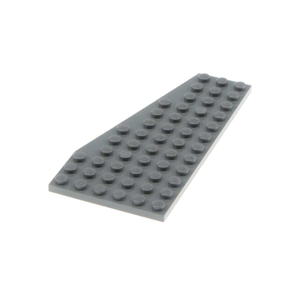 1x Lego Wing Plate 12x6 Left New-Dark Gray Star Wars 6208 9499 30355