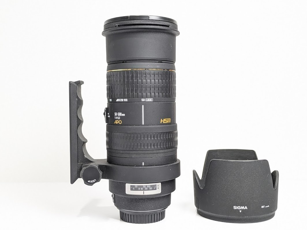 Sigma EX 50-500mm F4-6.3 APO HSM Zoom Lens Canon EF [ Very Good w Sigma EX 50-500mm F4-6.3 APO HSM Zoom Lens Canon EF [ Very Good w