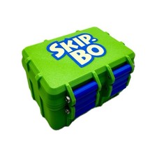 SKIP-BO Kartenbox Aufbewahrung Hardcase Trans...