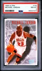 1996 Ultra #143 Michael Jordan PSA 8 Bulls HOF NBA Basketball Card