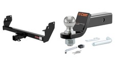 Curt Trailer Hitch Kit W 2in Receiver Ball Mount Hitch Lock Pin Clip 13323 Curt Trailer Hitch Kit W 2in Receiver Ball Mount Hitch Lock Pin Clip 13323