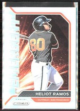 2021 Panini Prizm #EM15 Heliot Ramos Emergent Silver Prizm