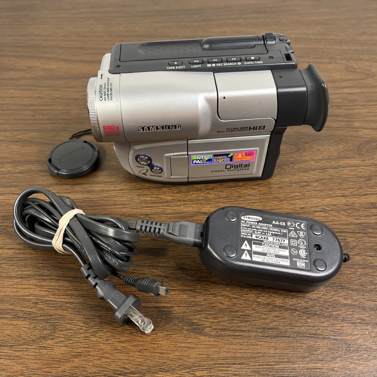 Digital Camera Samsung 8mm Camcorder Charger SAMSUNG SCL906 HI8