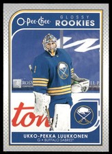 2021-22 Upper Deck Series 2 O-Pee-Chee Glossy Rookies Ukko-Pekka Luukkonen #R-16