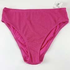 Parte inferior de bikini Bar III para mujer grande Candy Kiss rosa Bettr para reunir arrugas nueva con etiquetas