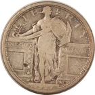 1917-S TY 1 STANDING LIBERTY QUARTER - DECENT CIRCULATED!
