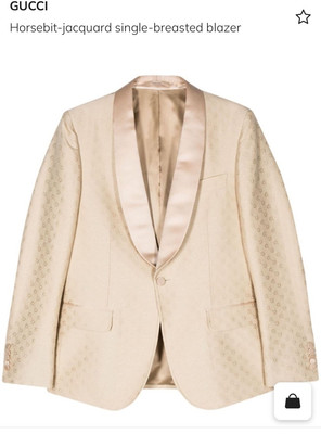 Gucci Horsebit Wool Silk Jacquard jacket Blazer- BNWT | eBay