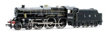 MAINLINE 'OO' GAUGE 37-074 LMS BLACK 4-6-0 JUBILEE CLASS 5XP '5552' LOCOMOTIVE