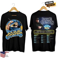 My Kinda Saturday Night Tour 2026 Luke Combs Double Sided T-Shirt