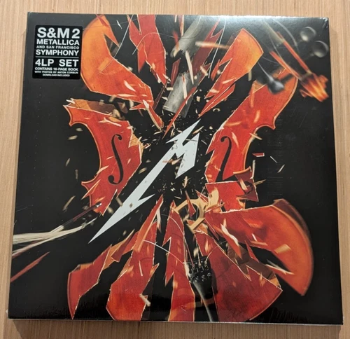 Metallica & San Francisco Symphony S&M2 Vinyl Record LP BRAND NEW & SEALED