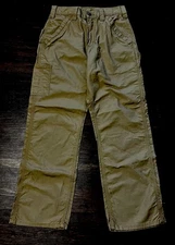 Carhartt Loose Fit Canvas Utility Work Pants BN0151-M B151 Khaki Brown 30x30 NWT