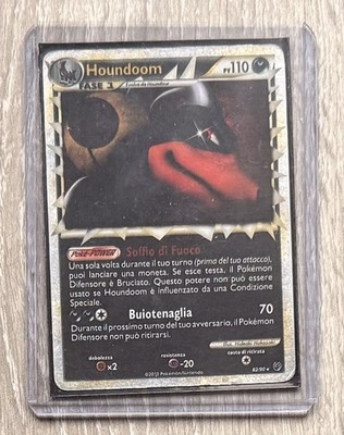   Houndoom (Prime) 82/90 ITA Senza paura full art Holo LP/NM  