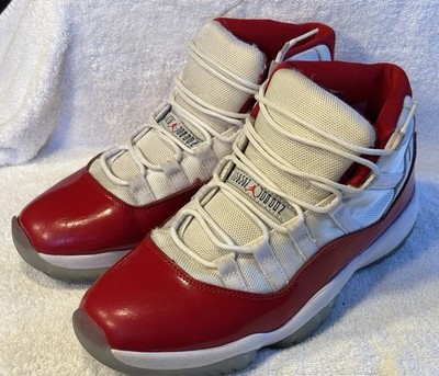 Air Jordan 11 Cherry Red Men's Size 10 VG Condition-Nike